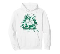 The Mandalorian And Grogu Snack Time Always Hungry Stenciled Pullover Hoodie