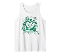 The Mandalorian and Grogu Snack Time Always Hungry Stenciled Tank Top