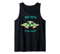 The Mandalorian and Grogu The Child Too Cute to Get Caught Tank Top