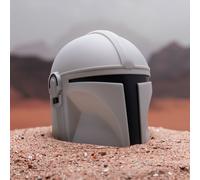 The Mandalorian Baskar Helmet Novelty Light - Grey