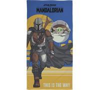 The Mandalorian Beach Towel | Star Wars This Is the Way Mando Design | Super Sof
