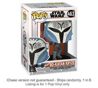 The Mandalorian Bo-Katan Kryze Funko Pop Vinyl Chase Ships 1 in 6 Figure