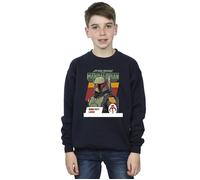 The Mandalorian Boba Fett Lives Sweatshirt Star Wars Navy 3-4 Years