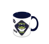The Mandalorian - Child On Board Blue Coloured Inner - Mug Onesize