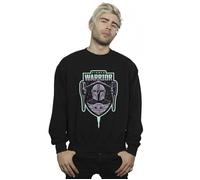 The Mandalorian Fierce Warrior Patch Sweatshirt Star Wars Black XXL