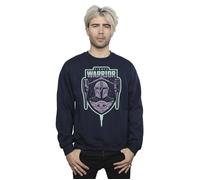 The Mandalorian Fierce Warrior Patch Sweatshirt Star Wars Navy S