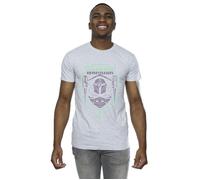 The Mandalorian Fierce Warrior Patch T-Shirt Star Wars Grey L