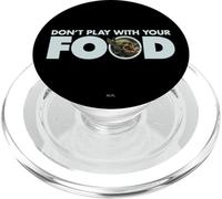 The Mandalorian Grogu Don't Play With Your Food Funny Image PopSockets PopGrip for MagSafe