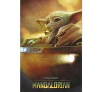 Grupo Erik Star Wars The Mandalorian - Grogu Pod Poster - 36 x 24 inches / 91.5 x 61 cm - Shipped Rolled Up - Cool Posters - Art Poster - Posters & Prints - Wall Posters