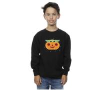 The Mandalorian Grogu Pumpkin Sweatshirt Star Wars Black 12-13 Years