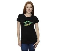 The Mandalorian Grogu The Child Splat Cotton T-Shirt Star Wars Black L