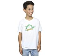 The Mandalorian Grogu The Child Splat T-Shirt Star Wars White 9 Years