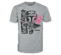Funko Boxed Tee: the Mandalorian - Mando - Large - (L) - Star Wars Mandalorian - T-Shirt - Clothes - Gift Idea - Short Sleeve Top for Adults Unisex Men and Women - Official Merchandise - Movies Fans