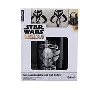 Paladone The Mandalorian Mug and Socks Set, Officially Licensed Star Wars Merchandise