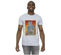 The Mandalorian Paz Vizla Card T-Shirt Star Wars Grey 5XL