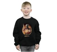 The Mandalorian Paz Vizsla Framed Sweatshirt Star Wars Black 3-4 Years
