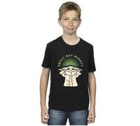The Mandalorian Small But Mighty Grogu T-Shirt Star Wars Black 12-13 Years