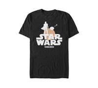 The Mandalorian - Sunset Duo - T-Shirt - black - XL - 100% Cotton,Jersey XL