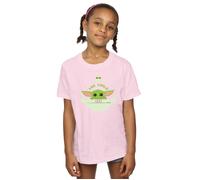 Star Wars Girls The Mandalorian The Child and Frog T-Shirt Baby Pink 3-4 Years