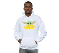 The Mandalorian The Child And Logo Hoodie Star Wars White M