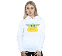 The Mandalorian The Child And Logo Hoodie Star Wars White S