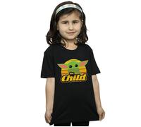 The Mandalorian The Child Retro Cotton T-Shirt Star Wars Black 5-6 Years