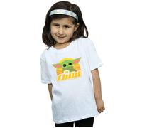 The Mandalorian The Child Retro Cotton T-Shirt Star Wars White 5-6 Years