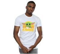 The Mandalorian The Child Retro T-Shirt Star Wars White 5XL