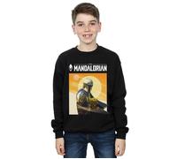 The Mandalorian The Child Two Moons Sweatshirt Star Wars Black 3-4 Years