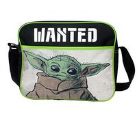 The Mandalorian The Child WANTED Messenger Courier School Cross Body Bag