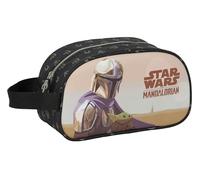 The Mandalorian This is The Way - Medium Children's School Toiletry Bag with Handle, Children's Toiletry Bag, Adaptable to Cart, Easy Cleaning, Comfortable and Versatile, Quality and Resistance, 26 x