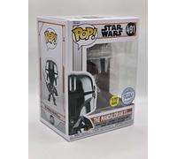 THE MANDALORIAN (WITH DARKSABER) | Funko Pop Star Wars | Glow Chrome #491