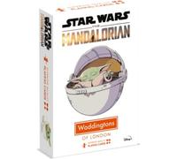 Waddingtons Number 1 Star Wars The Mandalorian - The Child Playing Card Game, Play with your favourite Baby Yoda meme, Perfect travel and family game for ages 4 and up, White