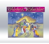 The Manger Advent Calendar with Glitter