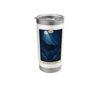 The Manta Ray Tarot Card Stainless Steel Insulated Tumbler