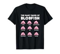 The Many Faces of Blobfish Shirt T-Shirt