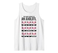 The Many Moods of an Axolotl Tank Top