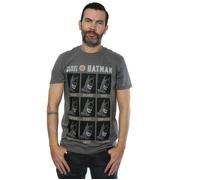 The Many Moods Of Batman T-Shirt DC Comics Charcoal M