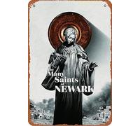 The Many Saints of Newark Movie Plaque Poster Metal Tin Sign 8" x 12" Vintage Retro Wall Decor