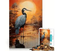 THE MARABOU STORK 1000 Piece Jigsaw Puzzle for Teenagers Smart Game Relaxed Mind Pattern Assembly Santa Wish List (50x75cm)