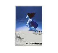 The Marias - Submarine Poster Wall Art Aesthetic Cover Poster Design Painting for Living Room Bed Room 08x12inch(20x30cm) Unframe-style