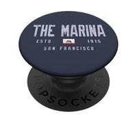 The Marina San Francisco California Field/The Marina SF PopSockets Adhesive PopGrip
