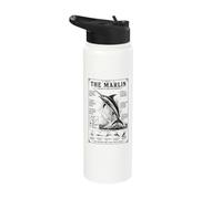 The Marlin A Master of Speed and Powerful Strength Stainless Steel Insulated Water Bottle
