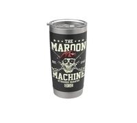 The Maroon Machine Beret Parachute Regiment British Military Stainless Steel Insulated Tumbler