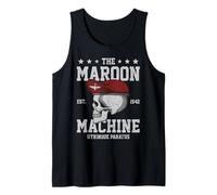 The Maroon Machine UK Parachute Regiment British Military Tank Top
