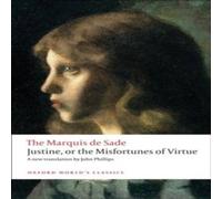 The Marquis de Sade Justine, or the Misfortunes of Virtue Paperback Book in White The Marquis de Sade White