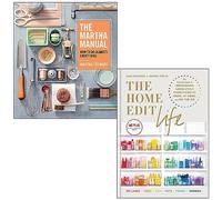 The Martha Manual How to Do (Almost) Everything By Martha Stewart & The Home Edit Life By Clea Shearer, Joanna Teplin 2 Books Collection Set