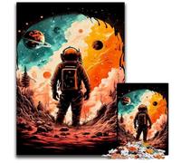 The Martian 1000-Piece Jigsaw Puzzle Wooden Jigsaw Brain Challenge Game for Teenagers & Family Interaction 50x75CM/19.68x29.52inch