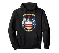 The Martin Family Coat of Arms and Surname History Pullover Hoodie