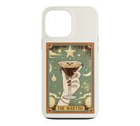 The Martini Tarot Card Espresso Coffee Beans Stars Moon Case for iPhone 13 Pro Max